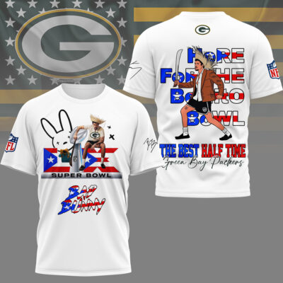 Green Bay Packers | Premium NFL Here for the Benito Bowl 3D Shirt