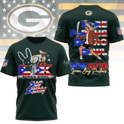 Green Bay Packers | Premium NFL Here for the Benito Bowl 3D Shirt