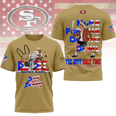 San Francisco 49ers | Premium NFL Here for the Benito Bowl 3D Shirt