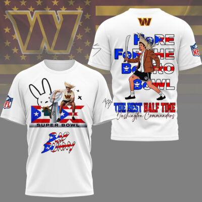 Washington Commanders | Premium NFL Here for the Benito Bowl 3D Shirt