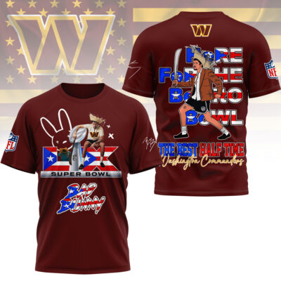 Washington Commanders | Premium NFL Here for the Benito Bowl 3D Shirt