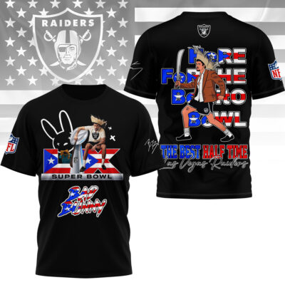Las Vegas Raiders | Premium NFL Here for the Benito Bowl 3D Shirt