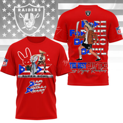 Las Vegas Raiders | Premium NFL Here for the Benito Bowl 3D Shirt