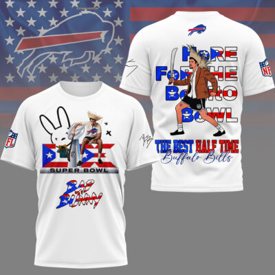 Buffalo Bills | Premium NFL Here for the Benito Bowl 3D Shirt