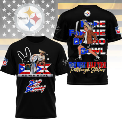 Pittsburgh Steelers | Premium NFL Here for the Benito Bowl 3D Shirt
