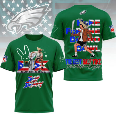 Philadelphia Eagles | Premium NFL Here for the Benito Bowl 3D Shirt