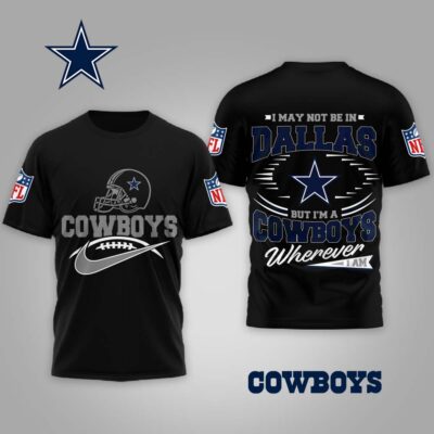 Dallas Cowboys | Premium NFL Proud Fan Wherever I Am Shirt