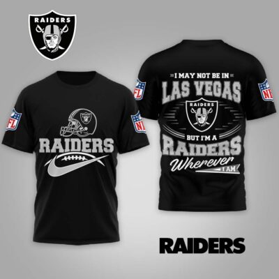 Las Vegas Raiders | Premium NFL Proud Fan Wherever I Am Shirt
