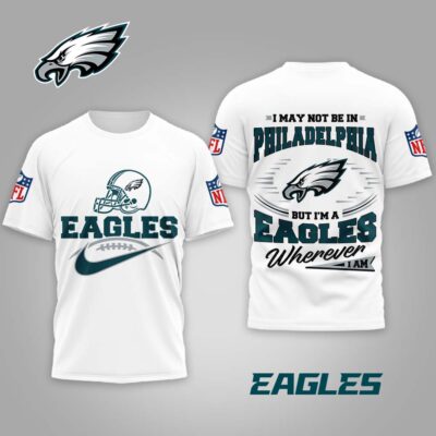 Philadelphia Eagles | Premium NFL Proud Fan Wherever I Am Shirt