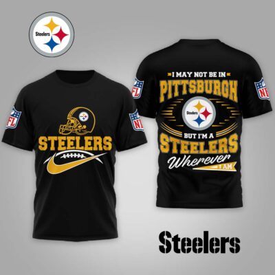 Pittsburgh Steelers | Premium NFL Proud Fan Wherever I Am Shirt