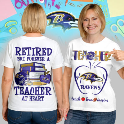 Baltimore Ravens | Premium NFL Retired Teacher Shirt