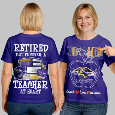 Baltimore Ravens | Premium NFL Retired Teacher Shirt