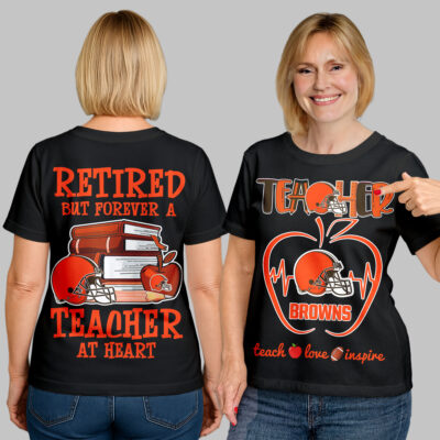 Cleveland Browns | Premium NFL Retired Teacher Shirt