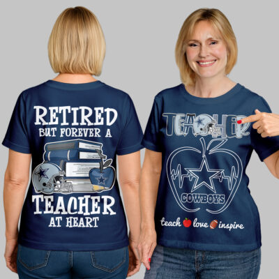 Dallas Cowboys | Premium NFL Retired Teacher Shirt
