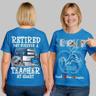 Detroit Lions | Premium NFL Retired Teacher Shirt