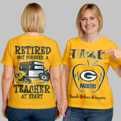 Green Bay Packers | Premium NFL Retired Teacher Shirt