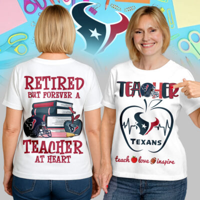 Houston Texans | Premium NFL Retired Teacher Shirt