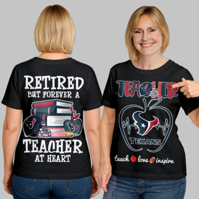 Houston Texans | Premium NFL Retired Teacher Shirt