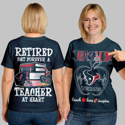 Houston Texans | Premium NFL Retired Teacher Shirt