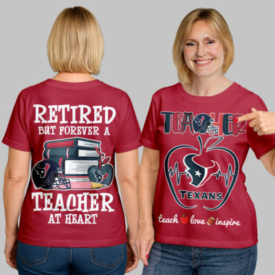 Houston Texans | Premium NFL Retired Teacher Shirt