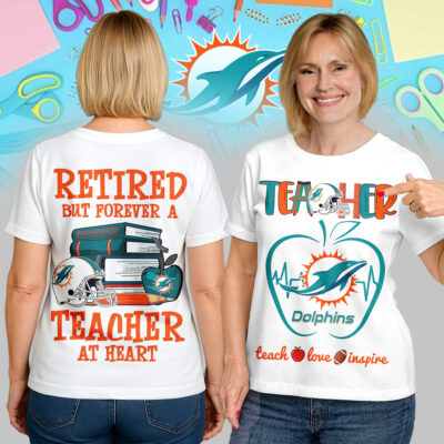 Miami Dolphins | Premium NFL Retired Teacher Shirt