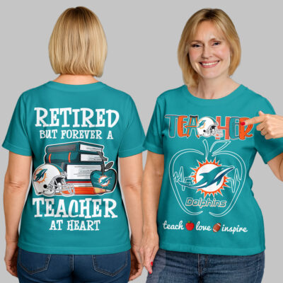 Miami Dolphins | Premium NFL Retired Teacher Shirt