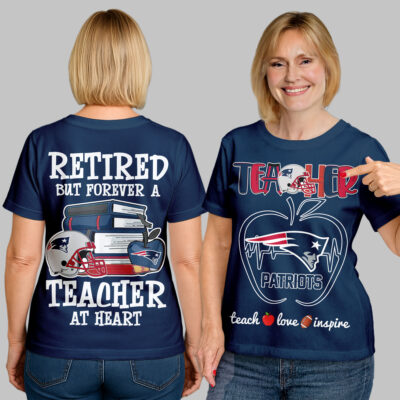 New England Patriots | Premium NFL Retired Teacher Shirt