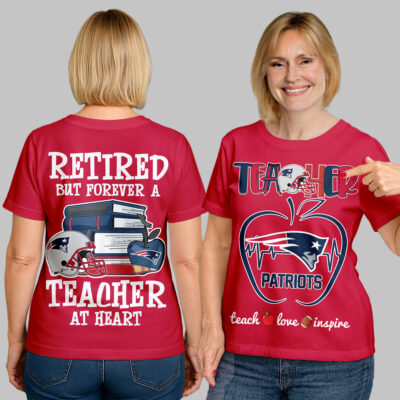 New England Patriots | Premium NFL Retired Teacher Shirt