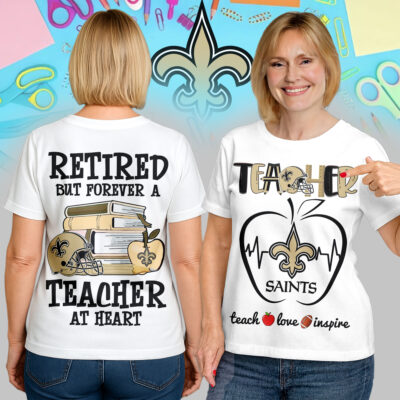 New Orleans Saints | Premium NFL Retired Teacher Shirt