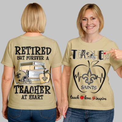New Orleans Saints | Premium NFL Retired Teacher Shirt