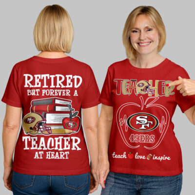 San Francisco 49ers | Premium NFL Retired Teacher Shirt