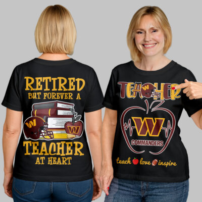 Washington Commanders | Premium NFL Retired Teacher Shirt