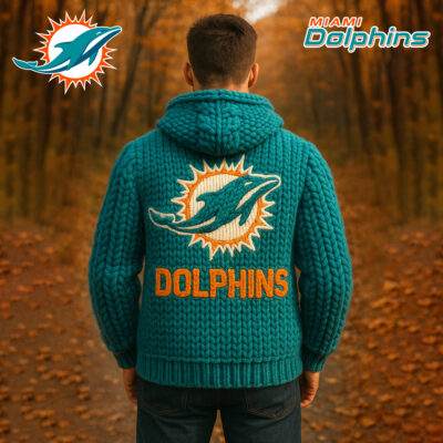 Miami Dolphins | Premium NFL Autumn Hoodie - M