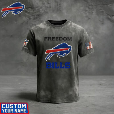 Buffalo Bills | Premium NFL The Freedom Washed Tee - S