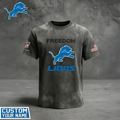 Detroit Lions | Premium NFL The Freedom Washed Tee
