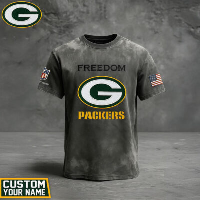 Green Bay Packers | Premium NFL The Freedom Washed Tee