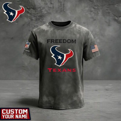 Houston Texans | Premium NFL The Freedom Washed Tee - S