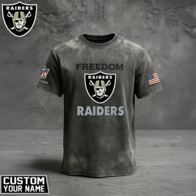 Las Vegas Raiders | Premium NFL The Freedom Washed Tee