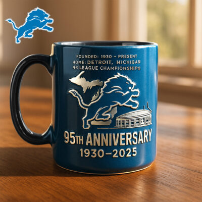 Detroit Lions | Premium NFL The Anniversary Mug