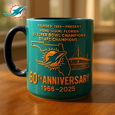 Miami Dolphins | Premium NFL The Anniversary Mug