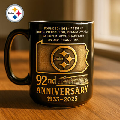 Pittsburgh Steelers | Premium NFL The Anniversary Mug