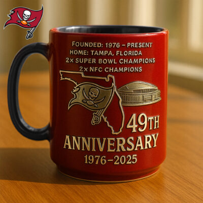 Tampa Bay Buccaneers | Premium NFL The Anniversary Mug