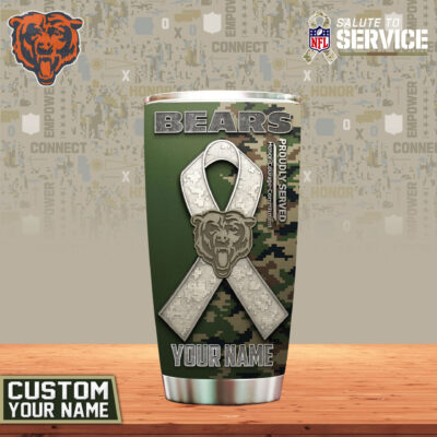 Chicago Bears | Premium NFL Proudly Served Tumbler