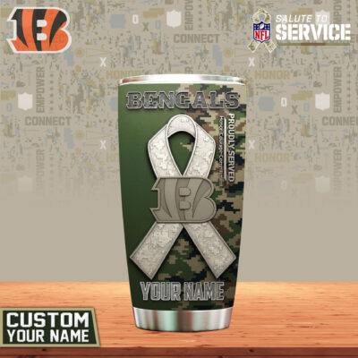 Cincinnati Bengals | Premium NFL Proudly Served Tumbler