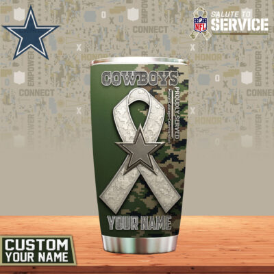Dallas Cowboys | Premium NFL Proudly Served Tumbler