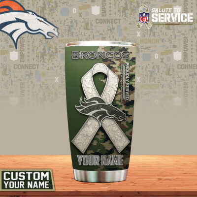 Denver Broncos | Premium NFL Proudly Served Tumbler