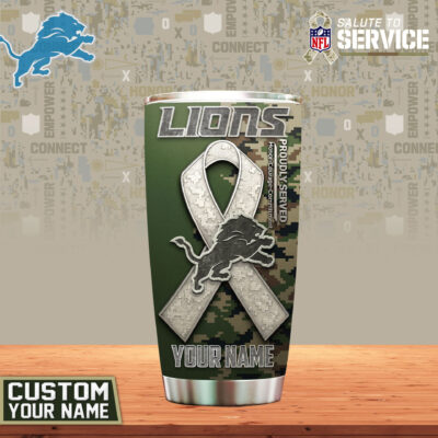 Detroit Lions | Premium NFL Proudly Served Tumbler