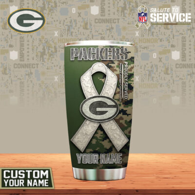 Green Bay Packers | Premium NFL Proudly Served Tumbler
