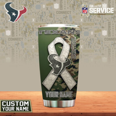 Houston Texans | Premium NFL Proudly Served Tumbler