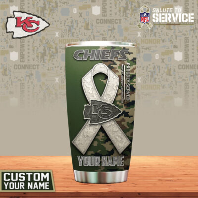 Kansas City Chiefs | Premium NFL Proudly Served Tumbler